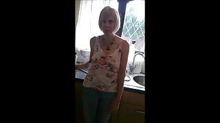 Neighbour Cant Resist To Ask Teasing Milf For Tit Flash